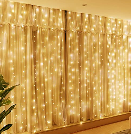 LED Fairy Curtain Lights