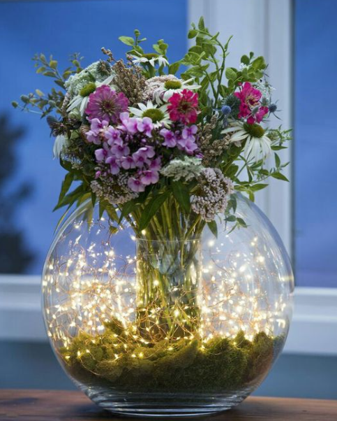 Wedding Centerpieces With Lights