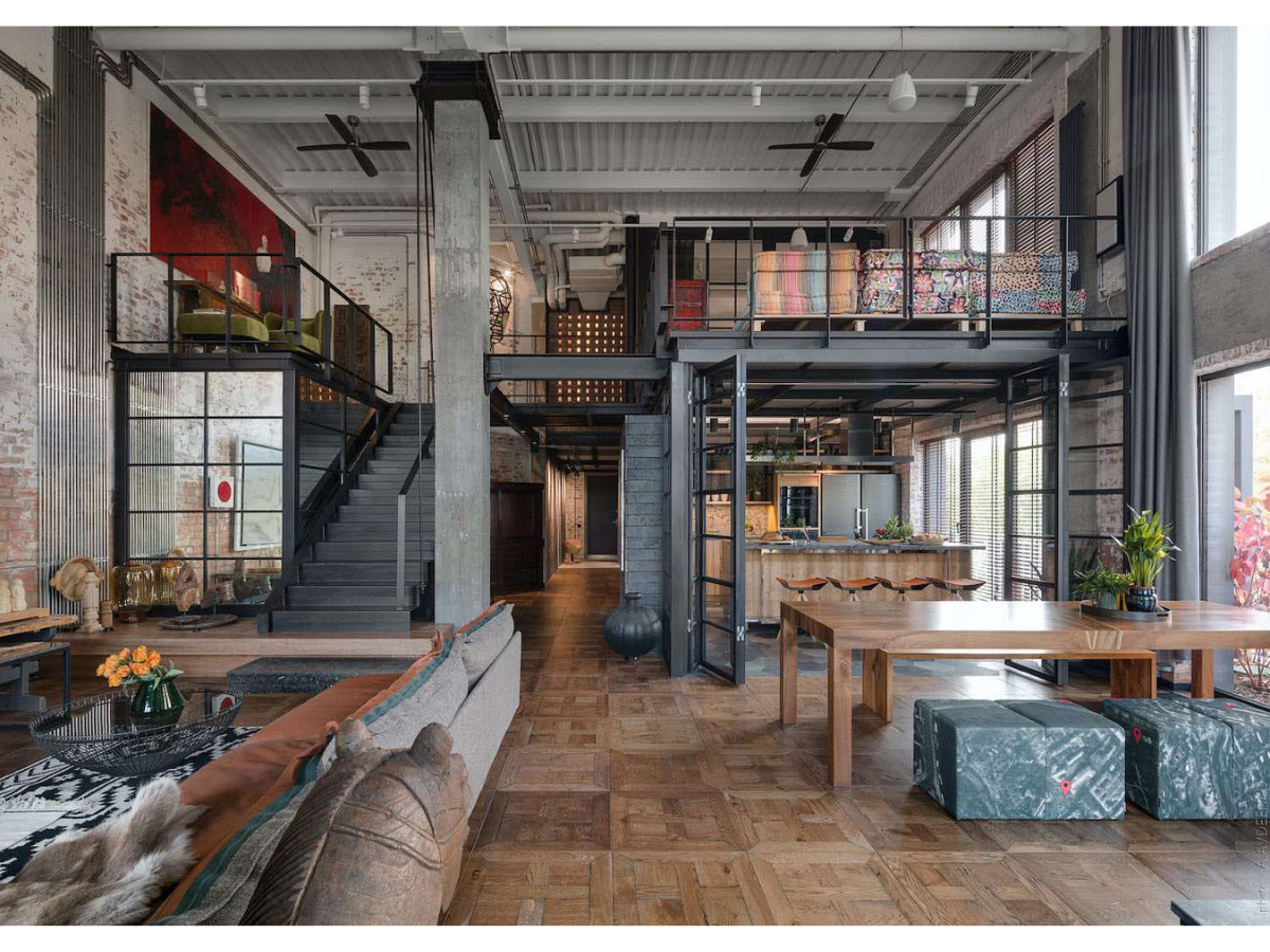 Industrial Loft living room