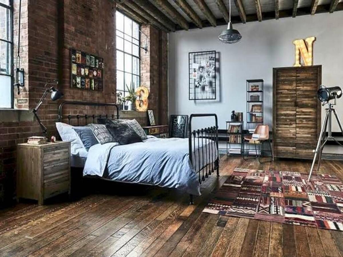 Industrial Bedroom Design