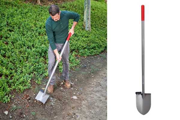 Corona ExtendedReach Long Handle Round Point Shovel